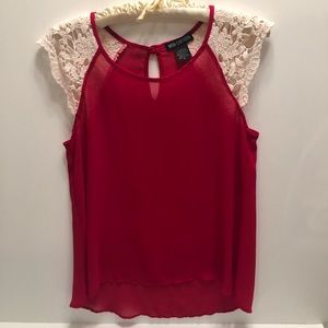 Girl’s Miss Chevous Sheer Top Size S